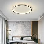 Circular Ceiling LED Fixture With Diffuser Ring 12 Inch Diameter