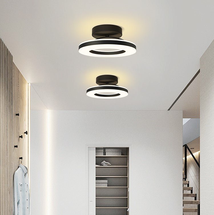 12-Inch Round LED Ceiling Light Flush Mount Fixture For Living Rooms