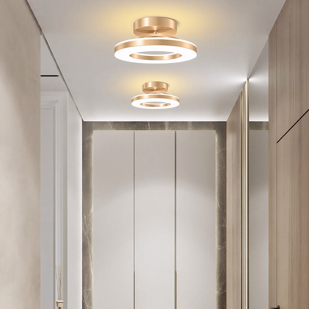 12-Inch Round LED Ceiling Light Flush Mount Fixture For Living Rooms