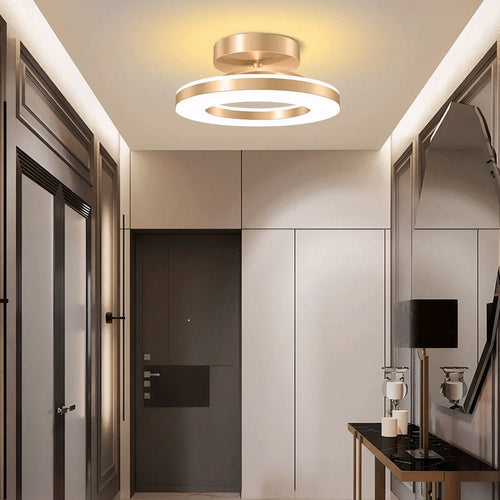 12-Inch Round LED Ceiling Light Flush Mount Fixture For Living Rooms