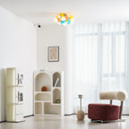 Loftlampe, Macaron akrylbladskiver, G9 pastel, 1/4/6/8 hoveder