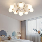 Loftlampe, Macaron akrylbladskiver, G9 pastel, 1/4/6/8 hoveder