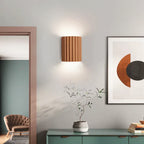 Sculptural Resin Wall Lamp With Warm LED Glow, Nordic Style
