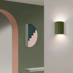 Sculptural Resin Wall Lamp With Warm LED Glow, Nordic Style