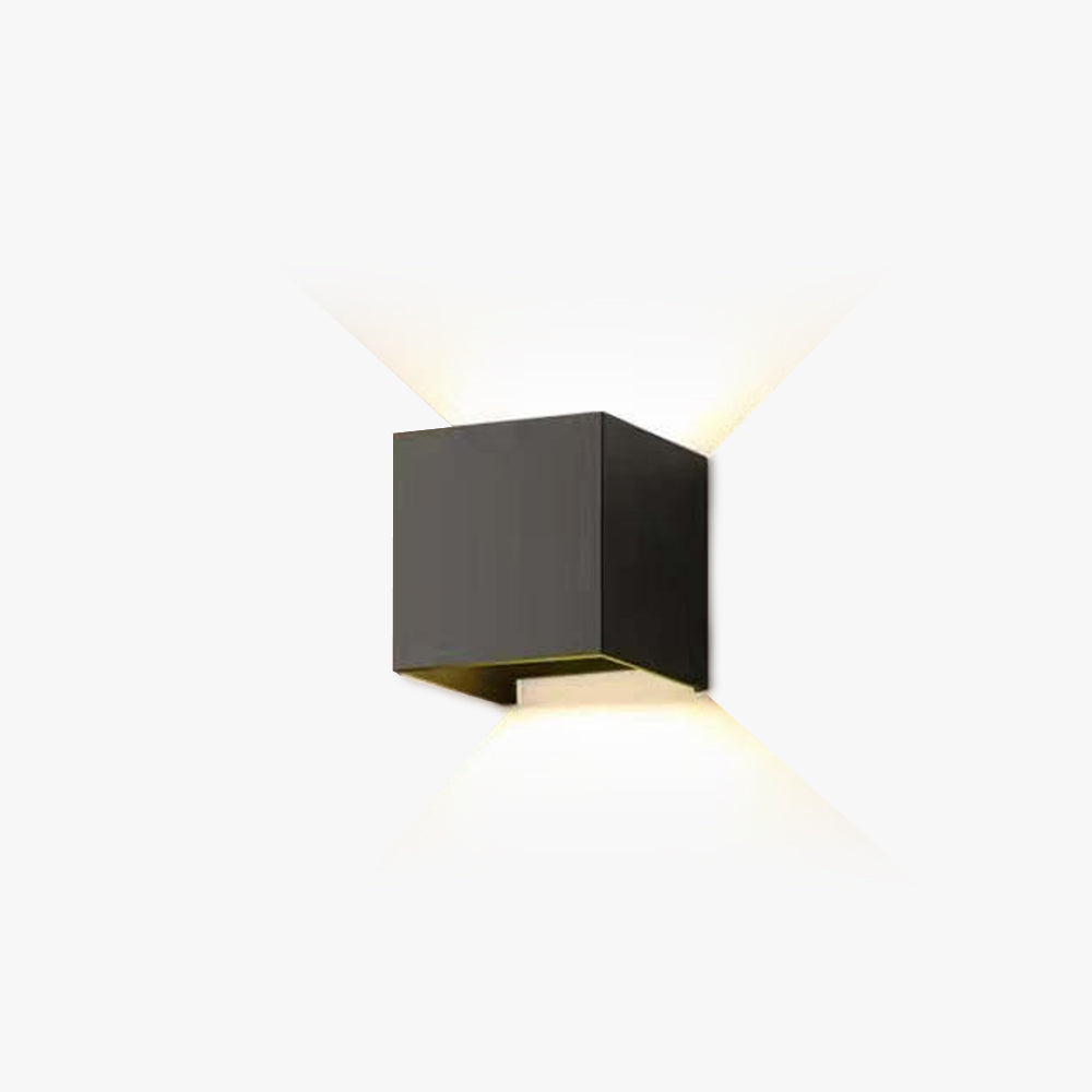 Adjustable Outdoor Wall Light, Weatherproof Metal Sconce