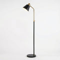 Nordic Floor Lamp, Wooden Base, 60-Inch Height, Simple Minimalist Design