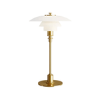 Elegant Nordic Glass Table Lamp With Halo Glow 15 Inch Tall