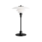 Elegant Nordic Glass Table Lamp With Halo Glow 15 Inch Tall