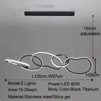 LEDペンダントライト器具、リモコンカラーコントロール付き調光可能マルチライト