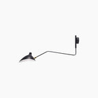 Wall Sconce, Spider Long-Arm, Rotating Shade, Metal and Brass, E26 / E27