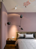 Spider Ceiling Light, Multi-Arm Aluminium & Brass, E26/E27, Hardwired