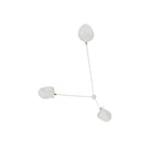 Spider Ceiling Light, Multi-Arm Aluminium & Brass, E26/E27, Hardwired