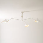 Lustre, Araignée Multi-Bras, Métal et Laiton, E26 / E27, 3 ou 6 Têtes