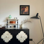 Spider Floor Lamp, Sculptural Black Metal Arm, E26/E27, Plug-In