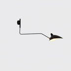 Wall Sconce, Spider Long-Arm, Rotating Shade, Metal and Brass, E26 / E27