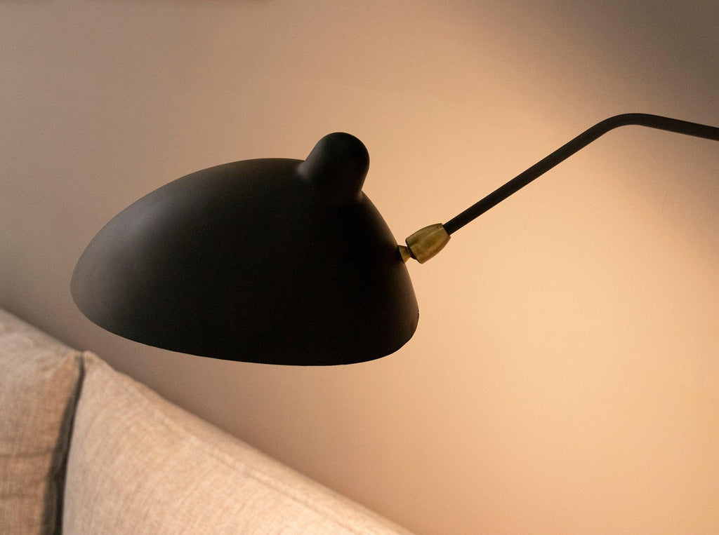 Matching ceiling lamp from the same slim-arm lighting family