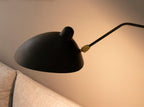 Matching ceiling lamp from the same slim-arm lighting family