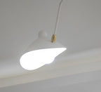 Spider Ceiling Light, Multi-Arm Aluminium & Brass, E26/E27, Hardwired