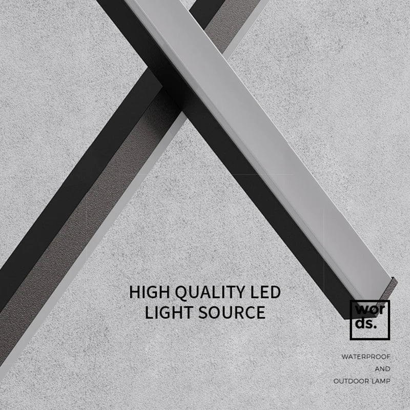 Black Minimalist LED Pendant Light, Dimmable Suspension Lamp For Dining Tables