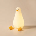 Duck Shaped Silicone Night Light, Portable And Soft For Kids