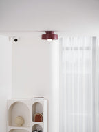 Stacked cylinder ceiling light colour options displayed together