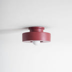 Simon Ceiling Light, Stacked Resin Cylinders, E27 Socket, Sculptural