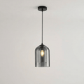 Nordic Glass Pendant Lamp With Single Head Fixture For Modern Bedrooms And Cafes