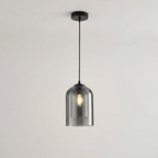 Nordic Glass Pendant Lamp With Single Head Fixture For Modern Bedrooms And Cafes