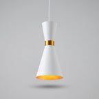 Aluminum Cone Pendant Light, Adjustable Cord, E27 Socket