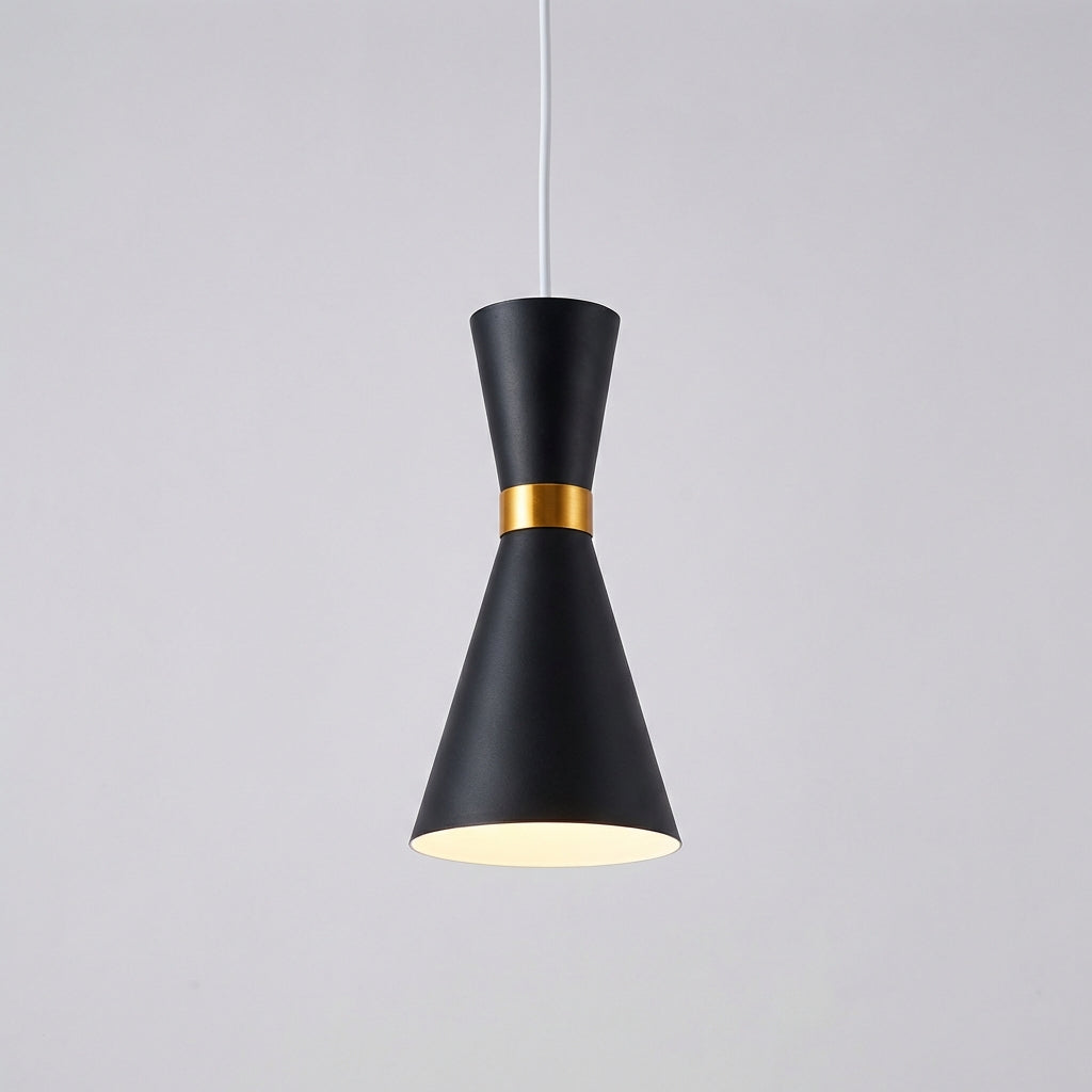 Aluminum Cone Pendant Light, Adjustable Cord, E27 Socket