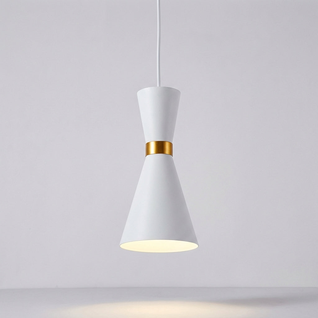 Aluminum Cone Pendant Light, Adjustable Cord, E27 Socket