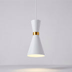 Aluminum Cone Pendant Light, Adjustable Cord, E27 Socket