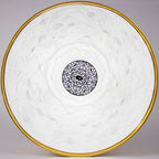 Pendant Light, Cast Plaster Hemisphere Diffuser, E27, 6 Finishes