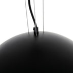 Pendant Light, Cast Plaster Hemisphere Diffuser, E27, 6 Finishes