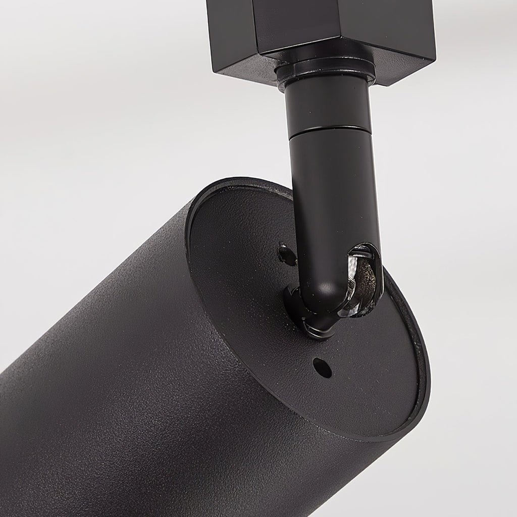 Cylinder Track Light, Aluminium Spotlights, Integrated LED, 30° Beam