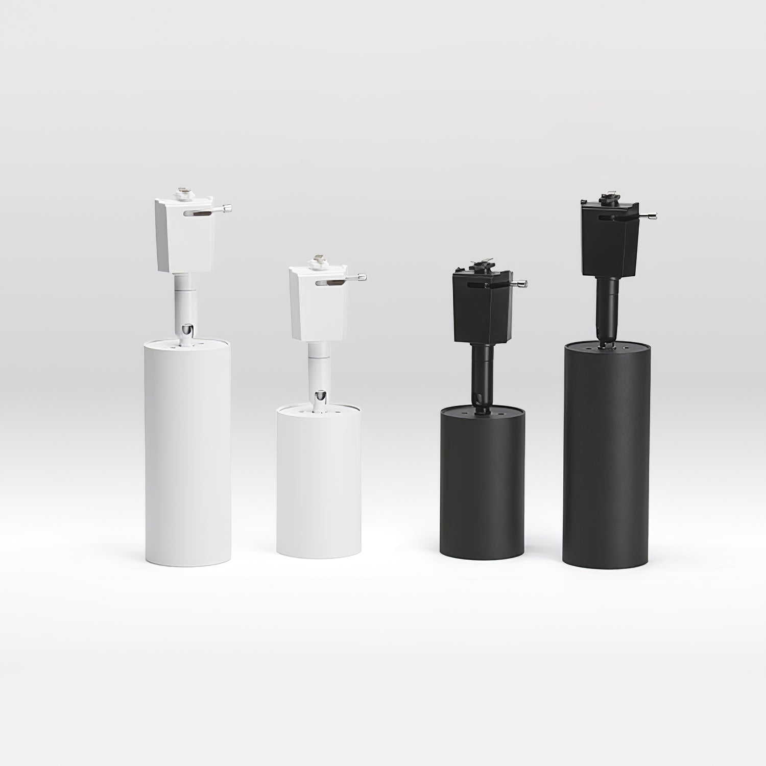Cylinder Track Light, Aluminium Spotlights, Integrated LED, 30° Beam