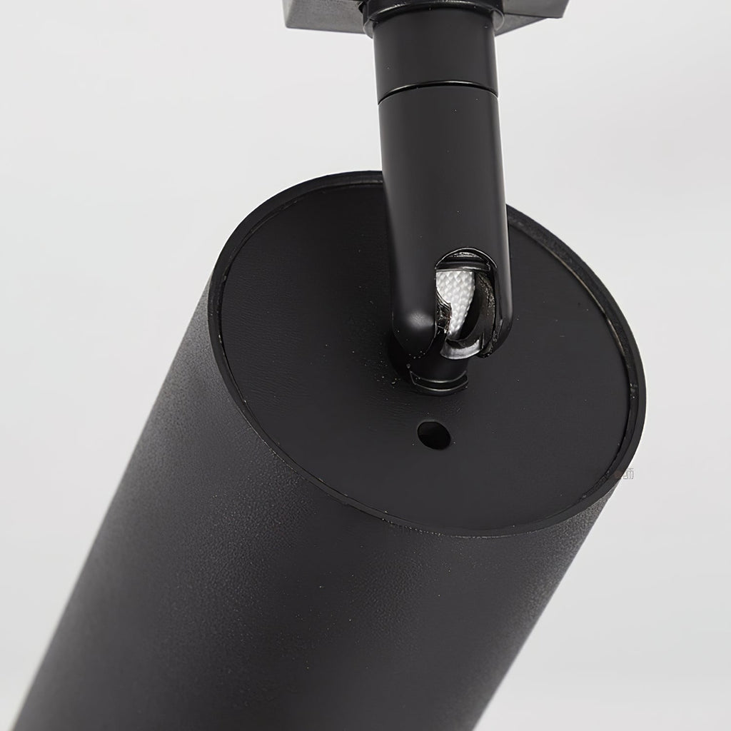Cylinder Track Light, Aluminium Spotlights, Integrated LED, 30° Beam