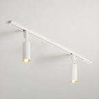 Cylinder Track Light, Aluminium Spotlights, Integrated LED, 30° Beam