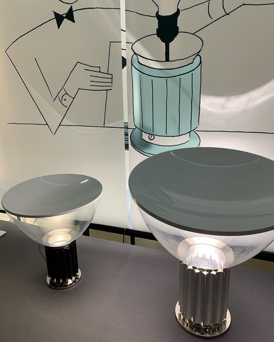Nucleus Table Lamp, Glazed Metal Shade, Carrara Marble Base, E27