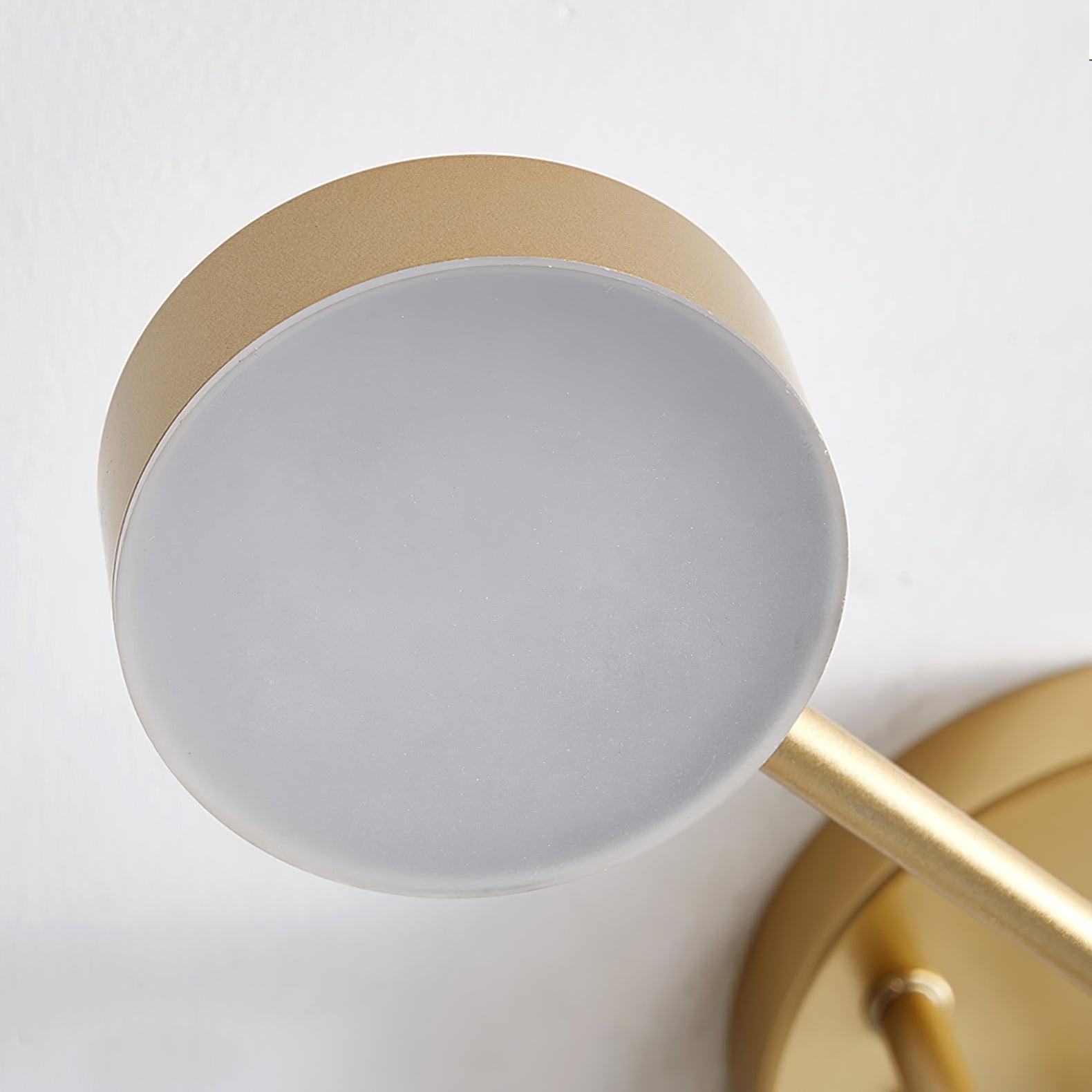 Sputnik ceiling light with warm glow across white acrylic shades