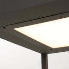 Outdoor Post Light, Stainless Steel, IP65 Waterproof, Integrated LED