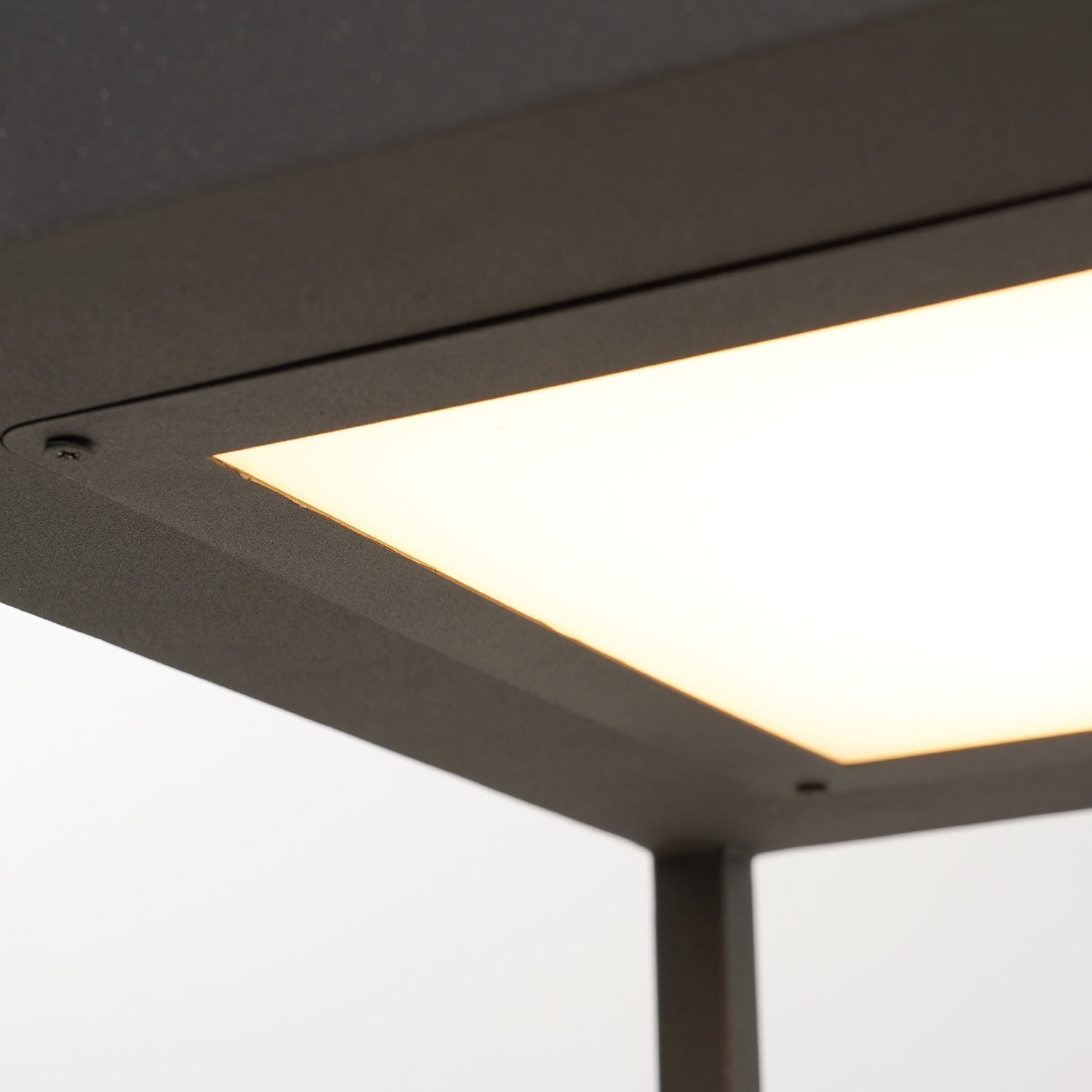 Outdoor Post Light, Stainless Steel, IP65 Waterproof, Integrated LED