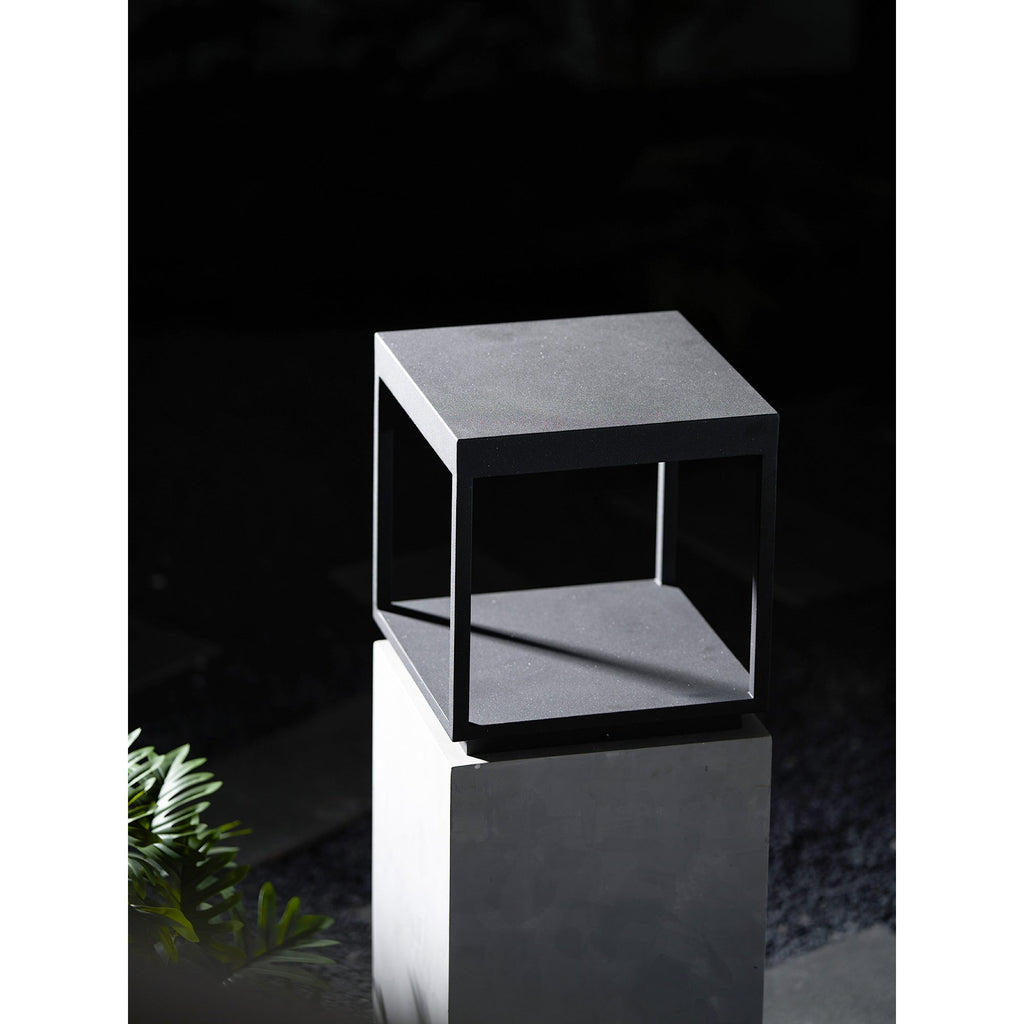 Outdoor Post Light, Stainless Steel, IP65 Waterproof, Integrated LED