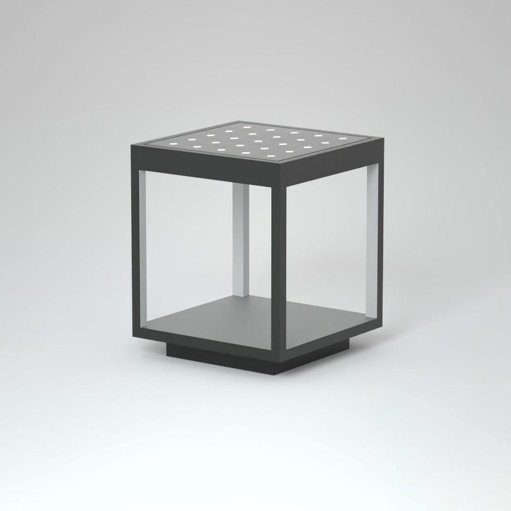 Outdoor Post Light, Stainless Steel, IP65 Waterproof, Integrated LED