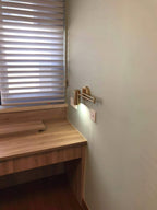 Swing Arm Wall Sconce, Adjustable Iron Arm, Integrated LED, Gold