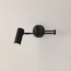 Swing Arm Wall Sconce, Adjustable Iron Arm, Integrated LED, Gold