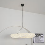 Pendellampe, Tense, Mulberrysilke-diffuser, sort ramme, LED, dæmpbar