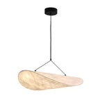 Pendellampe, Tense, Mulberrysilke-diffuser, sort ramme, LED, dæmpbar