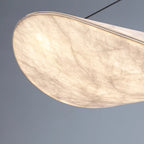 Pendellampe, Tense, Mulberrysilke-diffuser, sort ramme, LED, dæmpbar