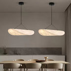 Pendellampe, Tense, Mulberrysilke-diffuser, sort ramme, LED, dæmpbar